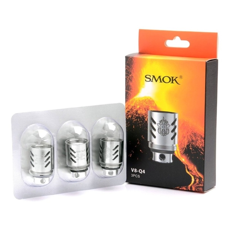 Prime Vapour Hardware - [Smok TFV8 Cloud Beast   V8-Q4 Coils]